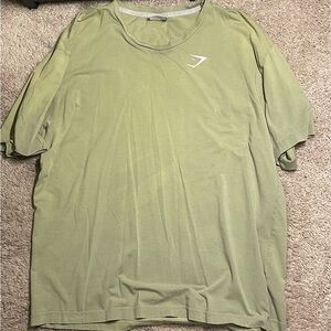 Gymshark Men's Green T-Shirt